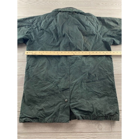 Australian Outback Collection Men Black OilSkin Drover Duster Jacket Long Coat - Picture 7 of 9